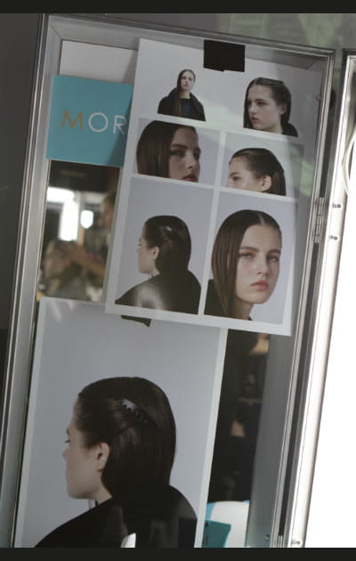 Une coiffure wet glam'