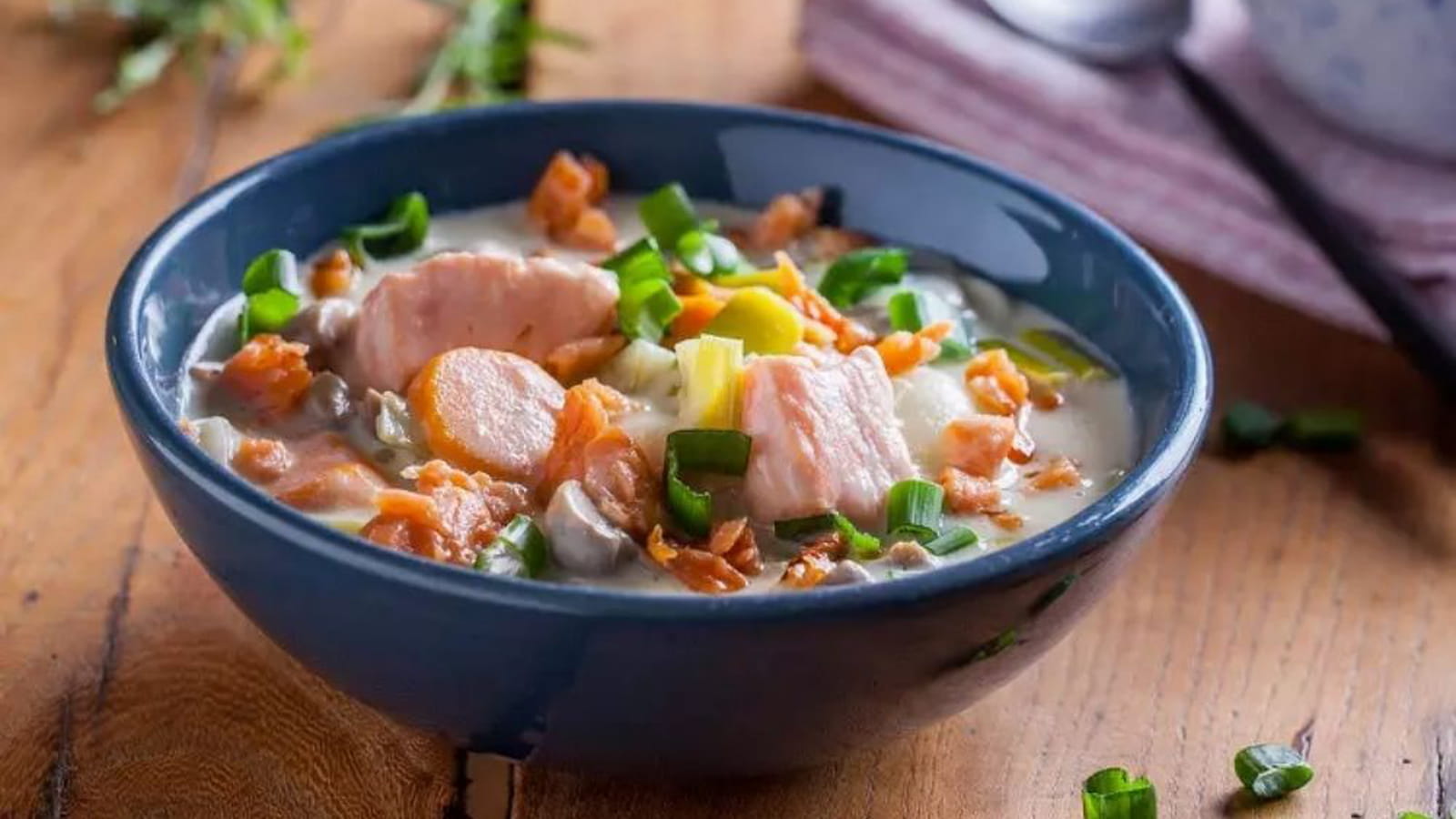 Blanquette aux deux saumons