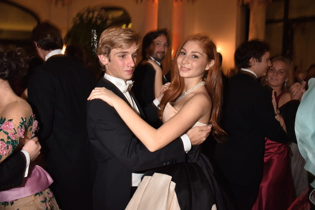 Marquise Altea Patrizi Naro Montoro et son cavalier Paul Lenain