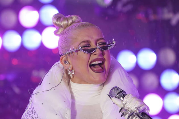 Christina Aguilera f&ecirc;te 2019&nbsp;en chanson &agrave; Times Square