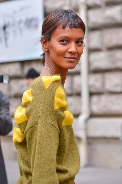 Liya Kebede au d&eacute;fil&eacute; Loewe