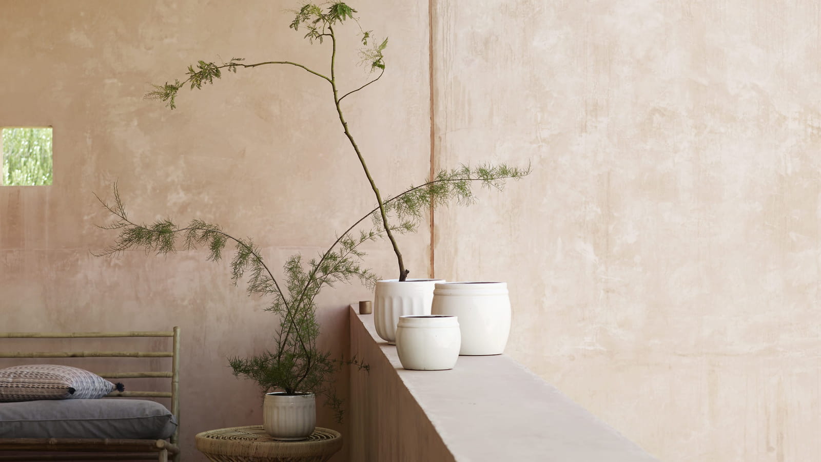 Déco monochrome minérale 