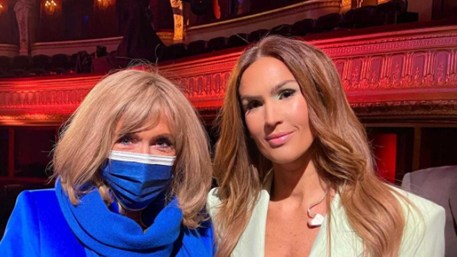 Brigitte Macron et Vitaa