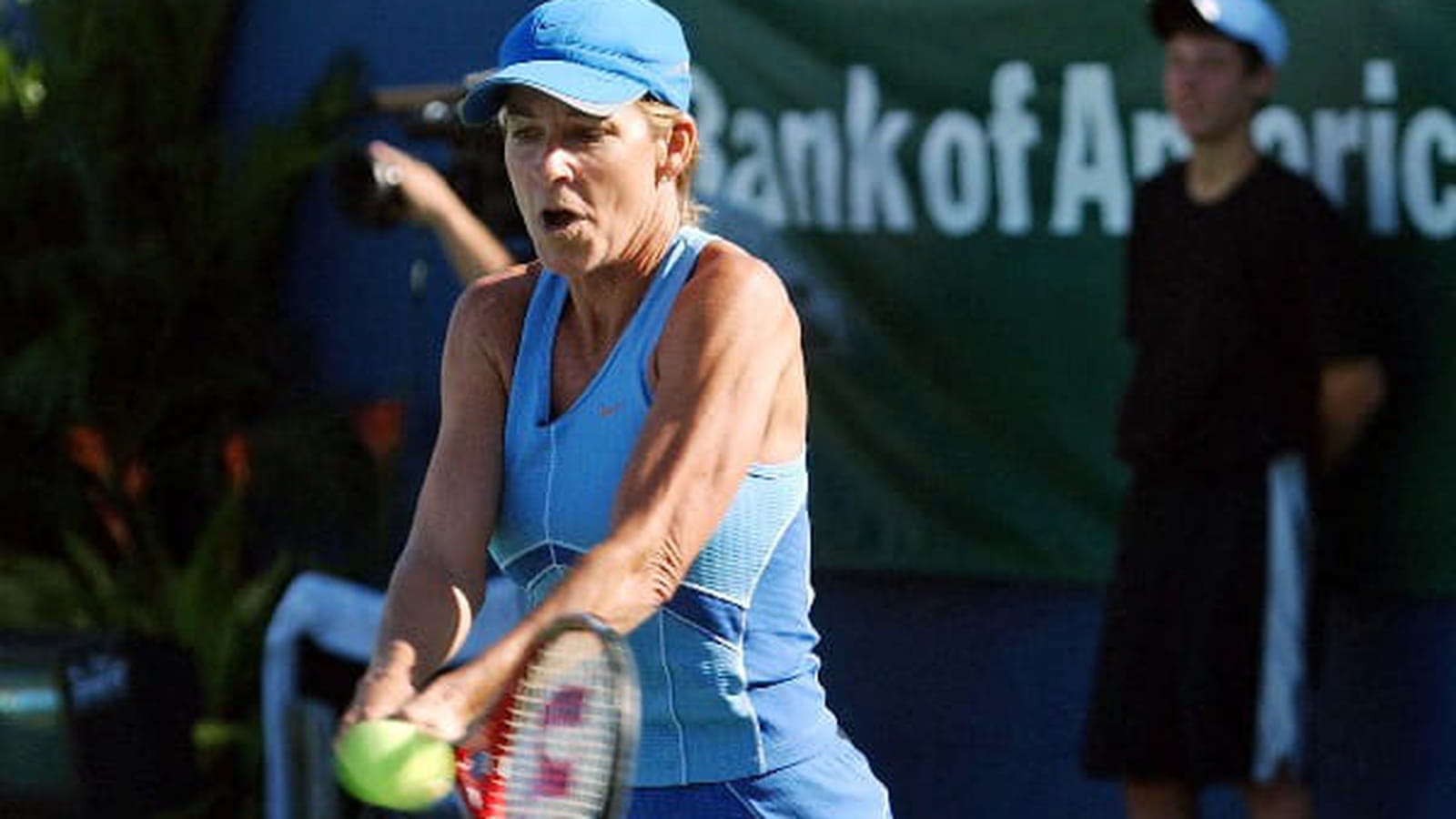 Chris Evert en Floride en 2005