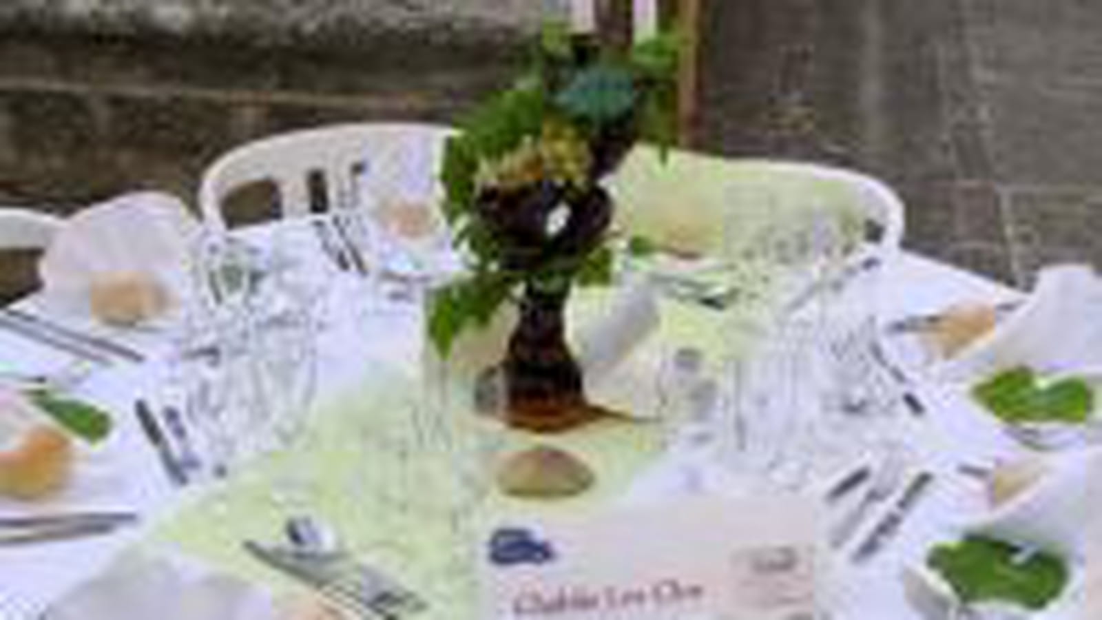 Déco de mariage "vigneron"