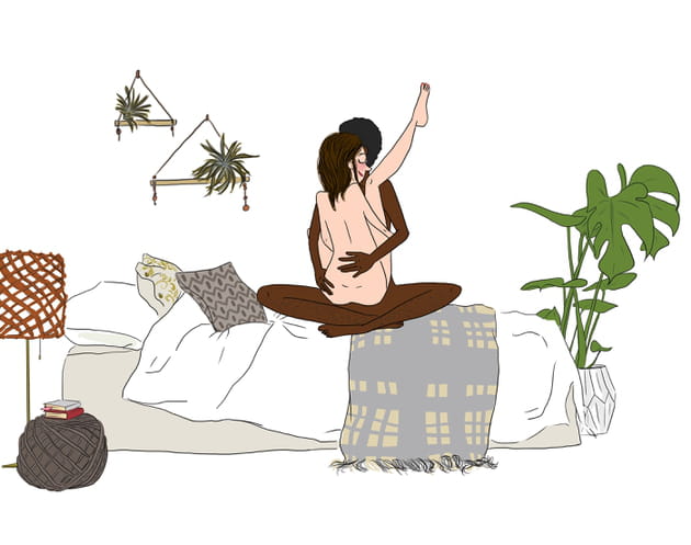 L'embrasement : une variante plus acrobatique du lotus