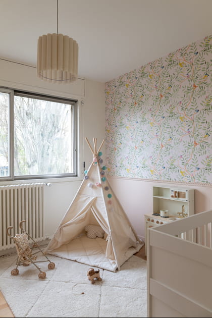Apr&egrave;s&nbsp;: une chambre d'enfant douillette aux jolis d&eacute;tails