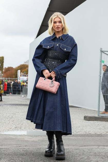 Elsa Hosk au d&eacute;fil&eacute; Dior