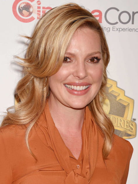 Katherine Heigl maquill&eacute;e