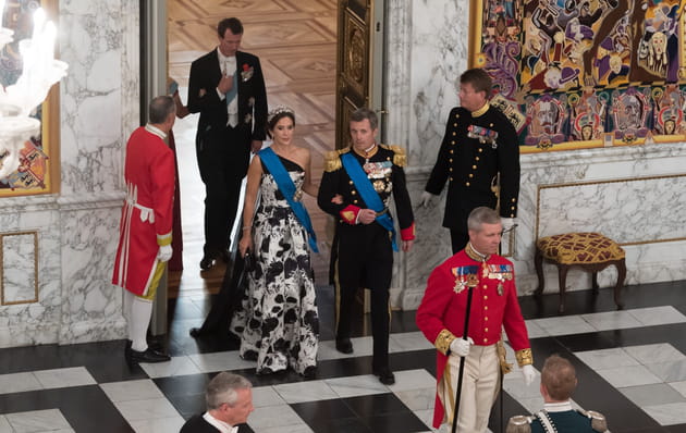 La princesse Mary et le prince Frederik font leur entr&eacute;e