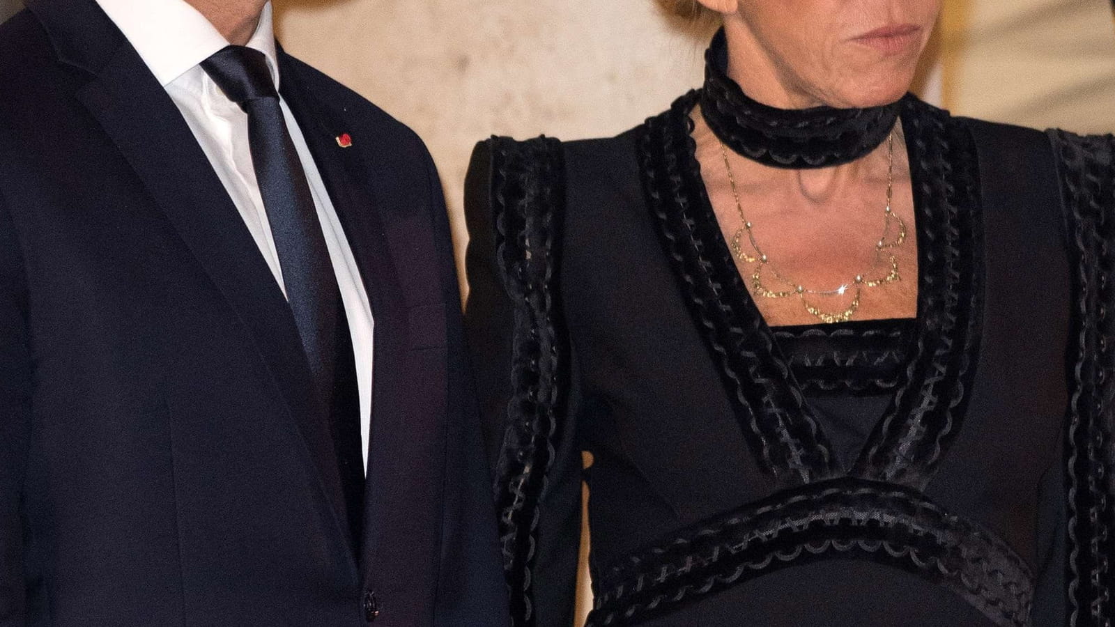 Emmanuel et Brigitte Macron
