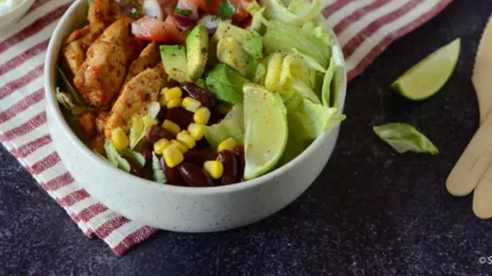 Salade bowl à la mexicaine