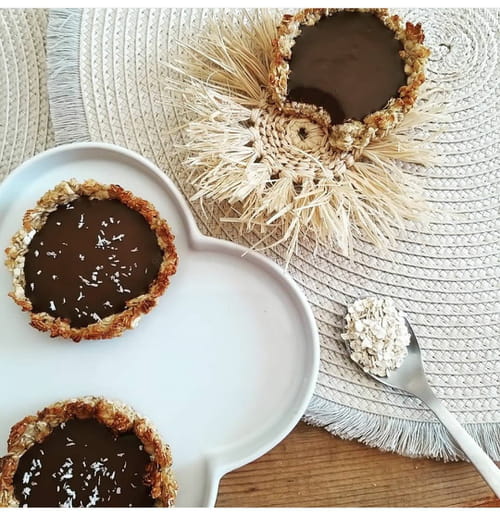 Tartelette au chocolat et a l'avoine