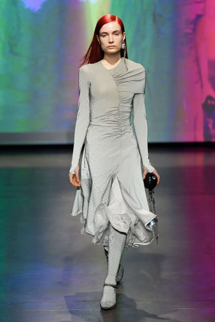 D&eacute;fil&eacute; Marine Serre automne-hiver 2020-2021