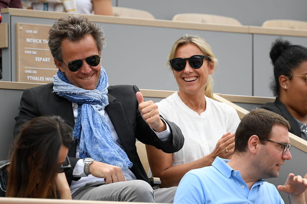 Arthur Sadoun et Anne-Sophie Lapix vivent le tennis