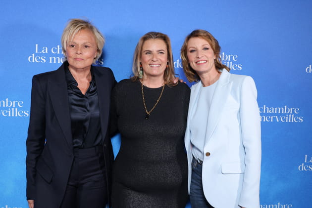 Muriel Robin, Alexandra Lamy et Lisa Azuelos, avant-première de La chambre des merveilles