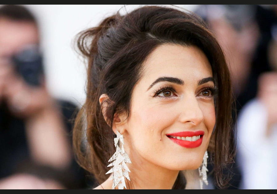 Le look bonne mine d'Amal Clooney