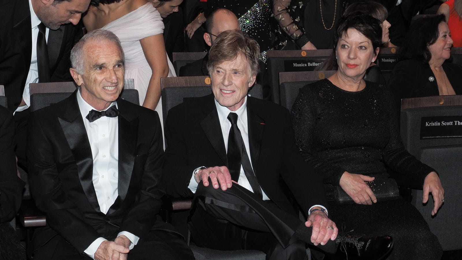 Alain Terzian, Robert Redford, Sibylle Szaggars