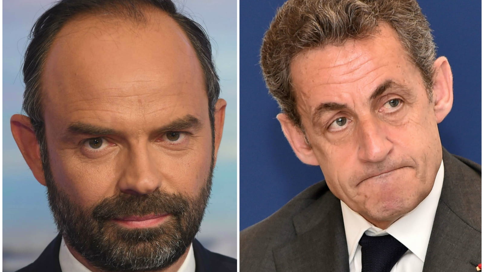 Edouard Philippe et Nicolas Sarkozy 