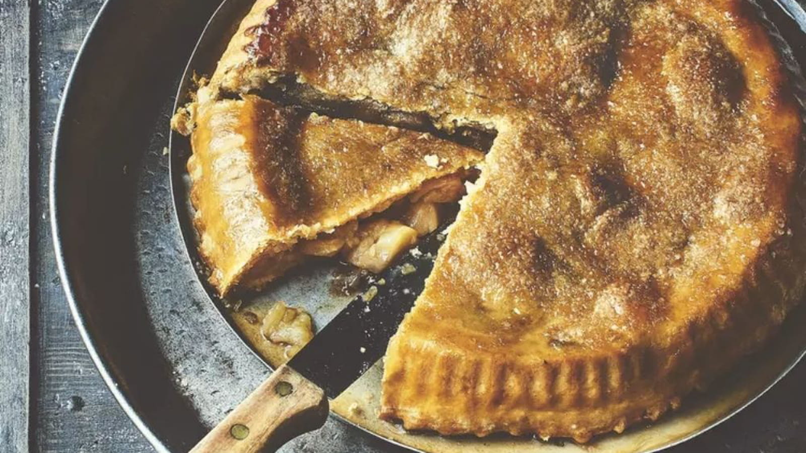 Apple pie renversée selon Christophe Adam