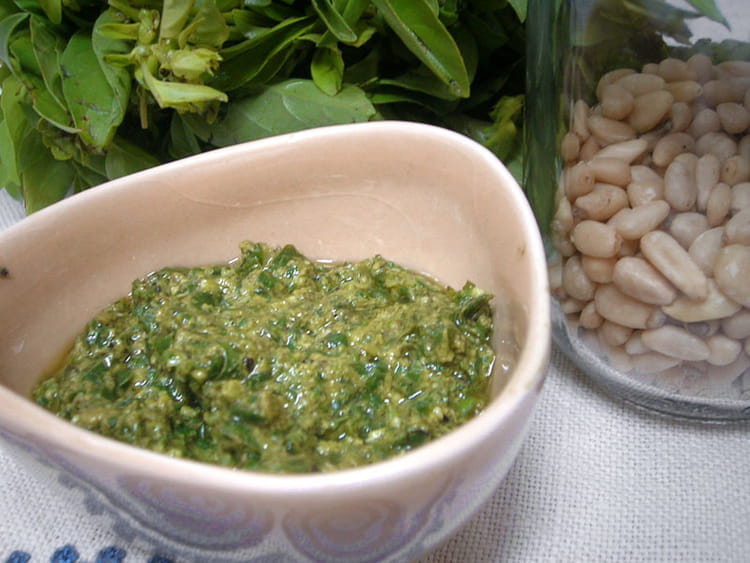Recette de Pesto alla genovese la recette facile