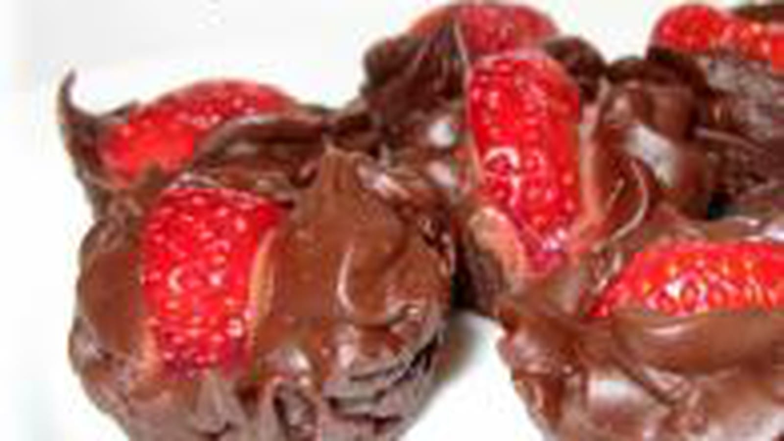 Bouchées chocolat-fraise