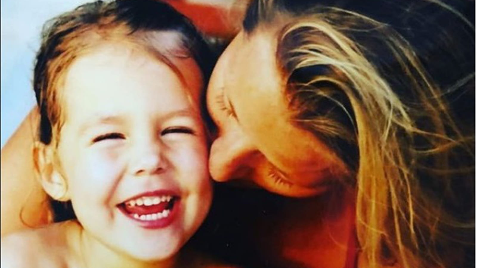 Sarah Lavoine et sa fille