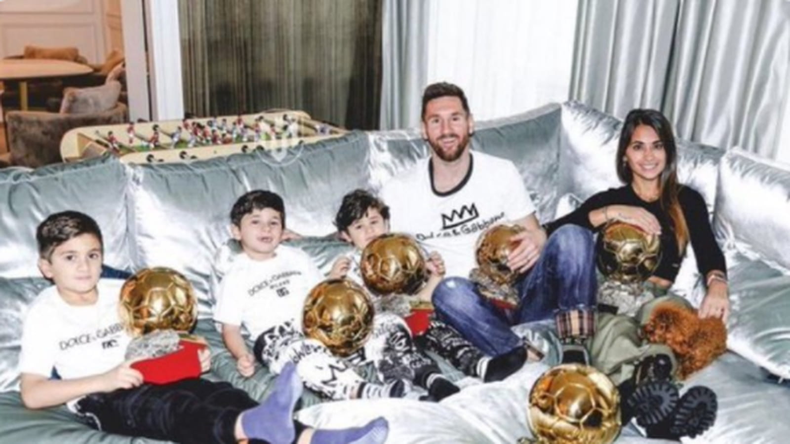 Lionel Messi et Antonella Roccuzzo