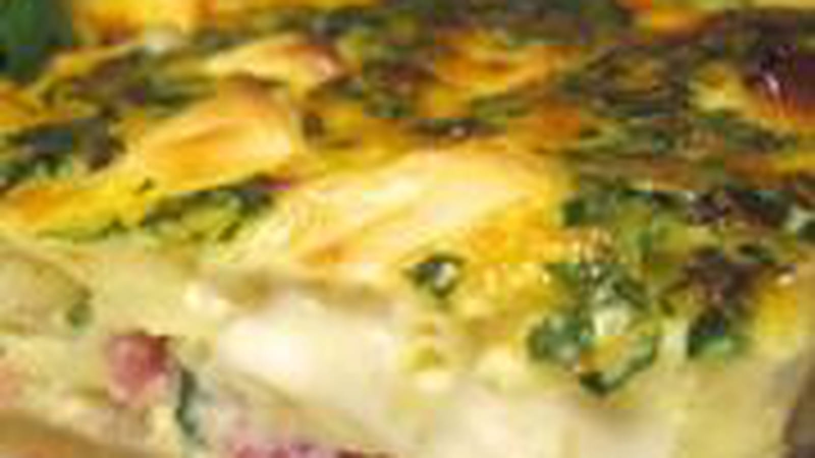 Quiche à la Vache qui rit et aux lardons