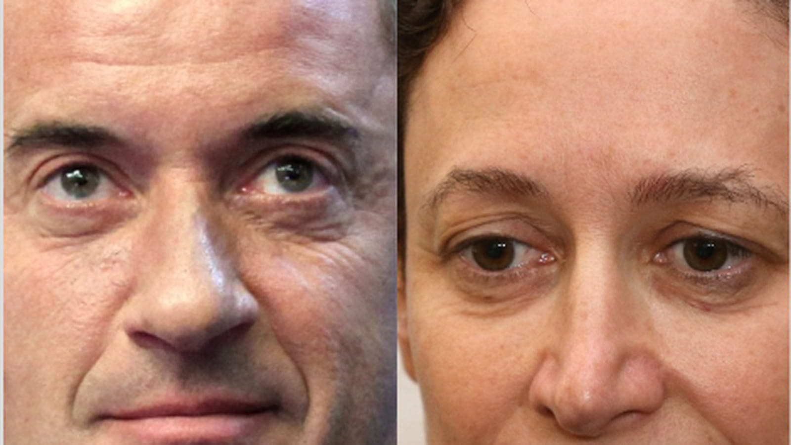  Christophe Dechavanne et Emmanuelle Wargon