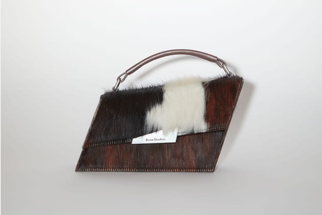 Sac &agrave; main &agrave; poils longs