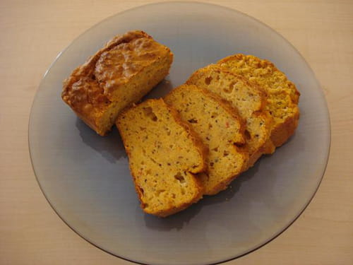 Cake à la tapenade et aux crevettes