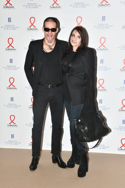 Béatrice Dalle et son invité