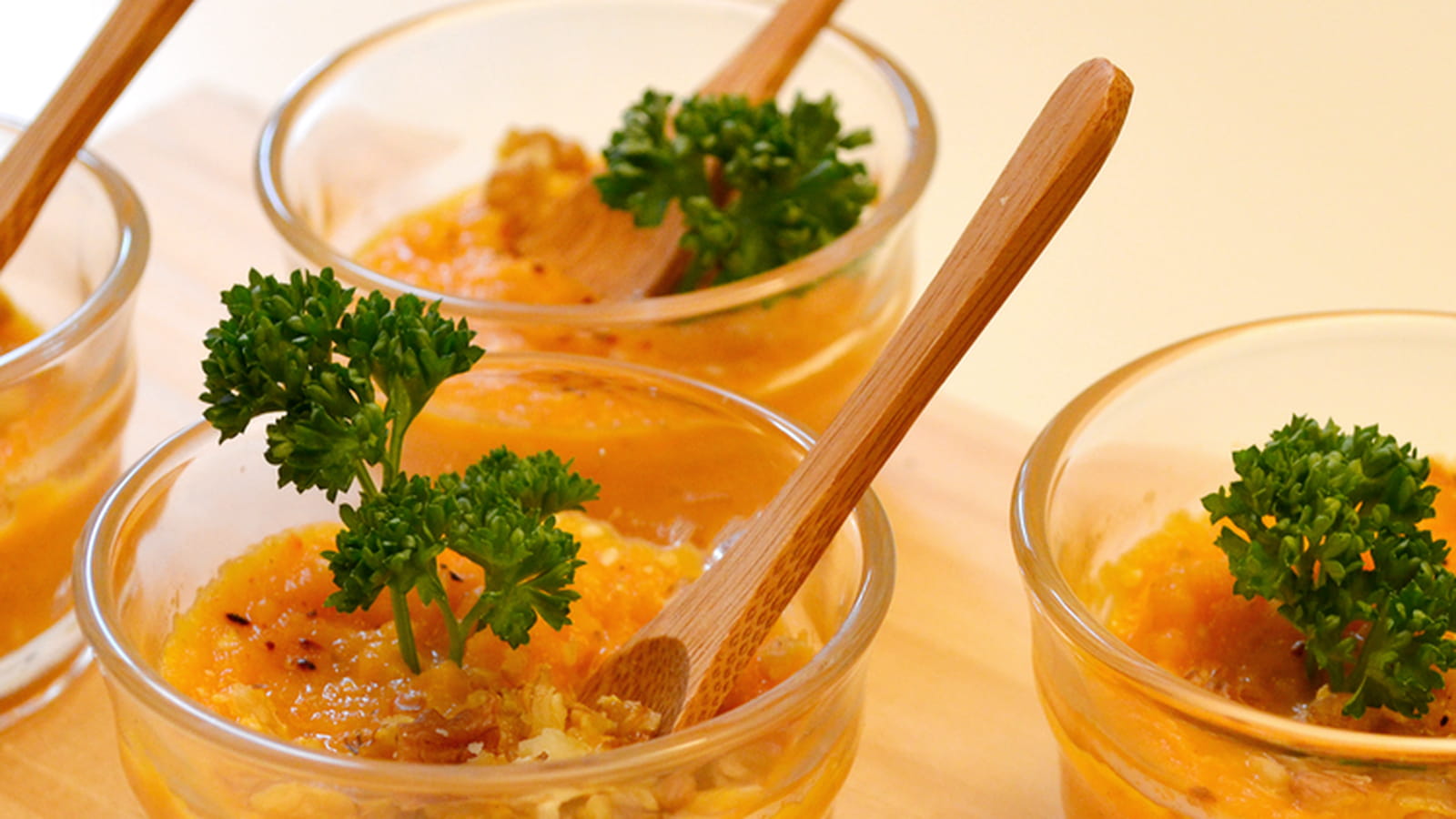 Purée de carotte et miel