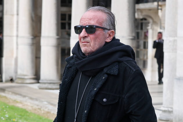 Yves Lecoq aux obs&egrave;ques d'Isabelle Mergault