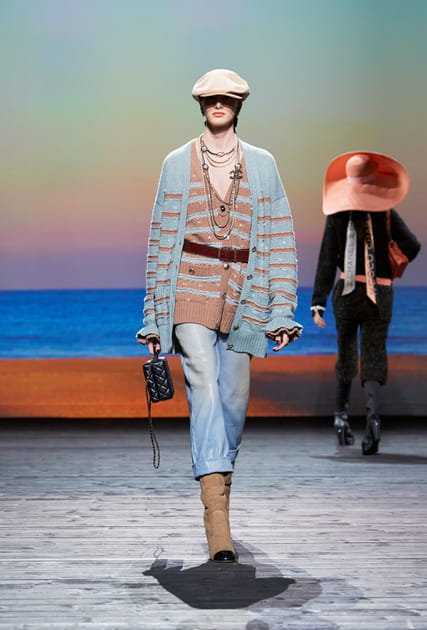Look 32&nbsp;du d&eacute;fil&eacute; Chanel automne-hiver 2024-2025