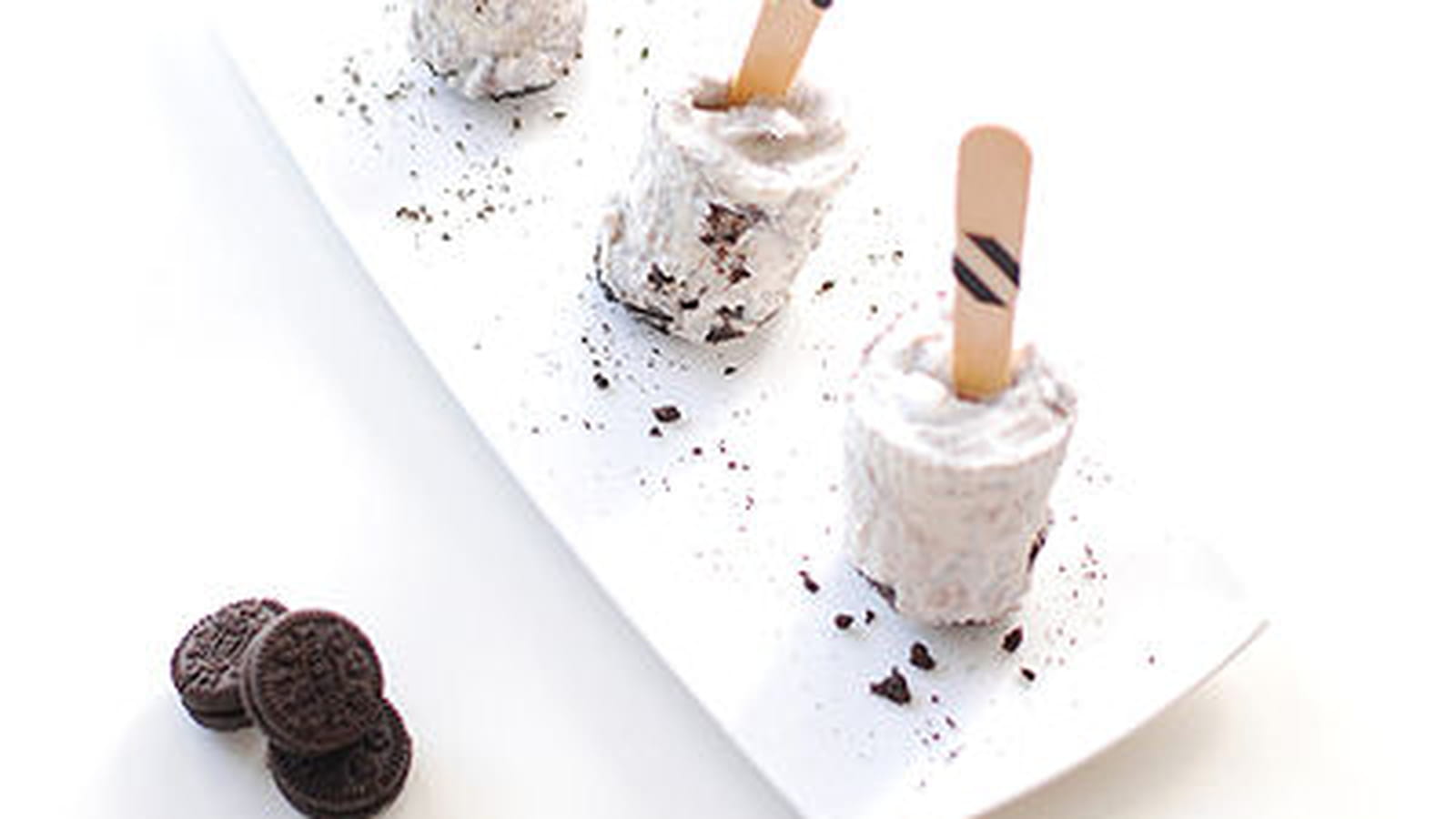 Mini glaces à l'Oreo