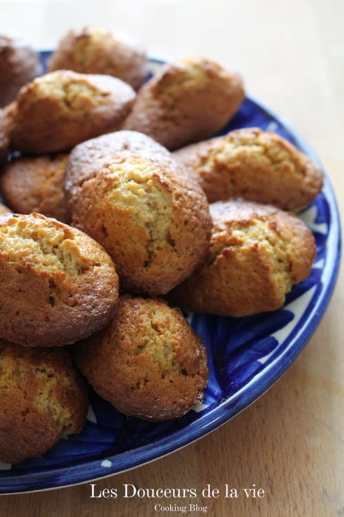 Madeleines miel et vanille