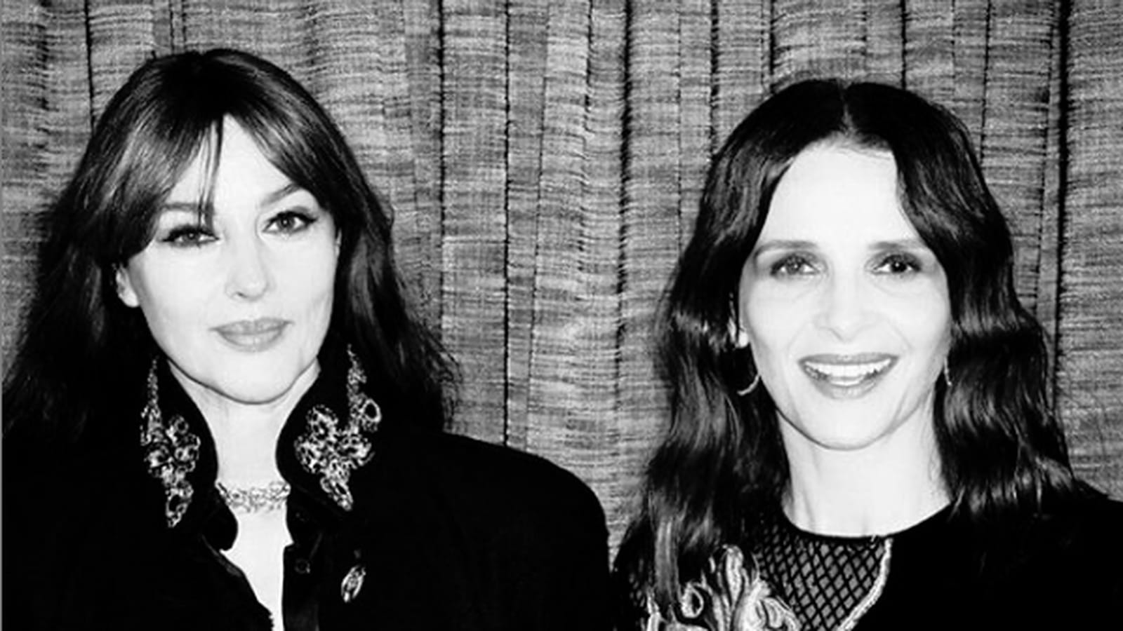 Juliette Binoche et Monica Bellucci