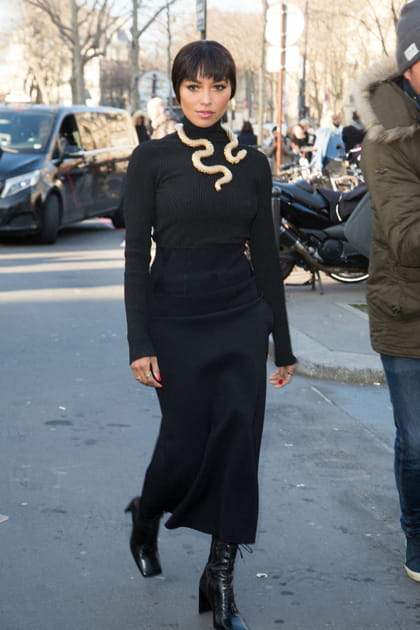 Kat Graham au d&eacute;fil&eacute; Schiparelli