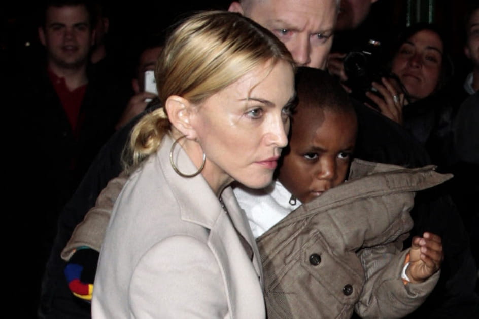 Madonna au naturel en novembre 2008