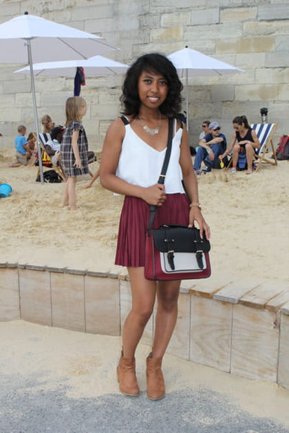 Street looks Paris Plages 2014 : Mirana, chic