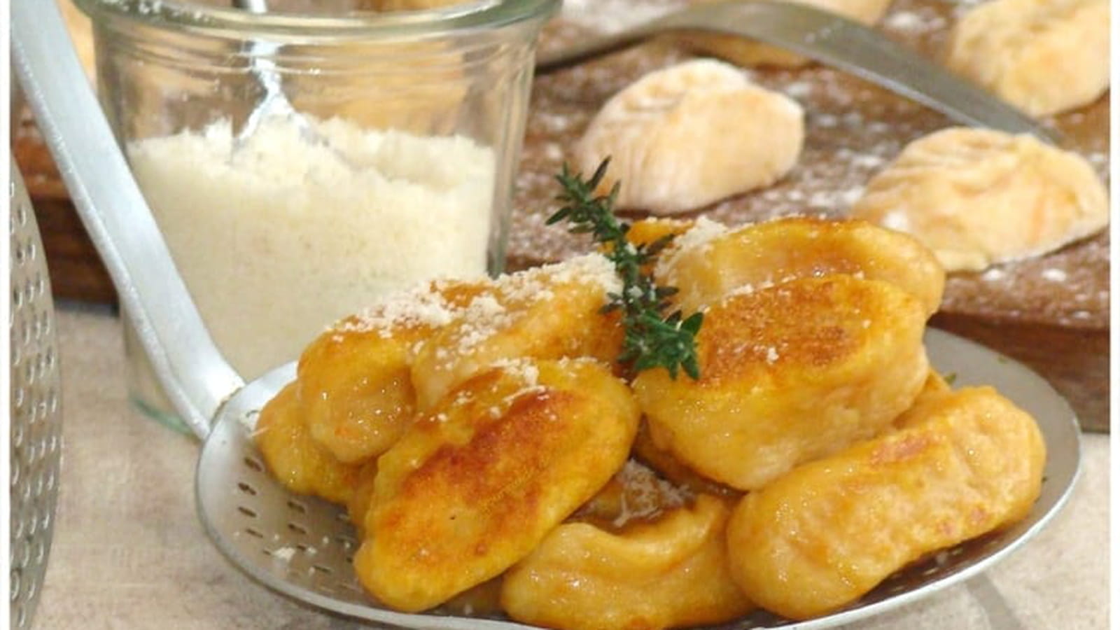 Gnocchis potiron