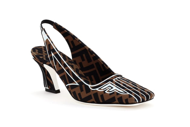 Escarpins ouverts de Fendi