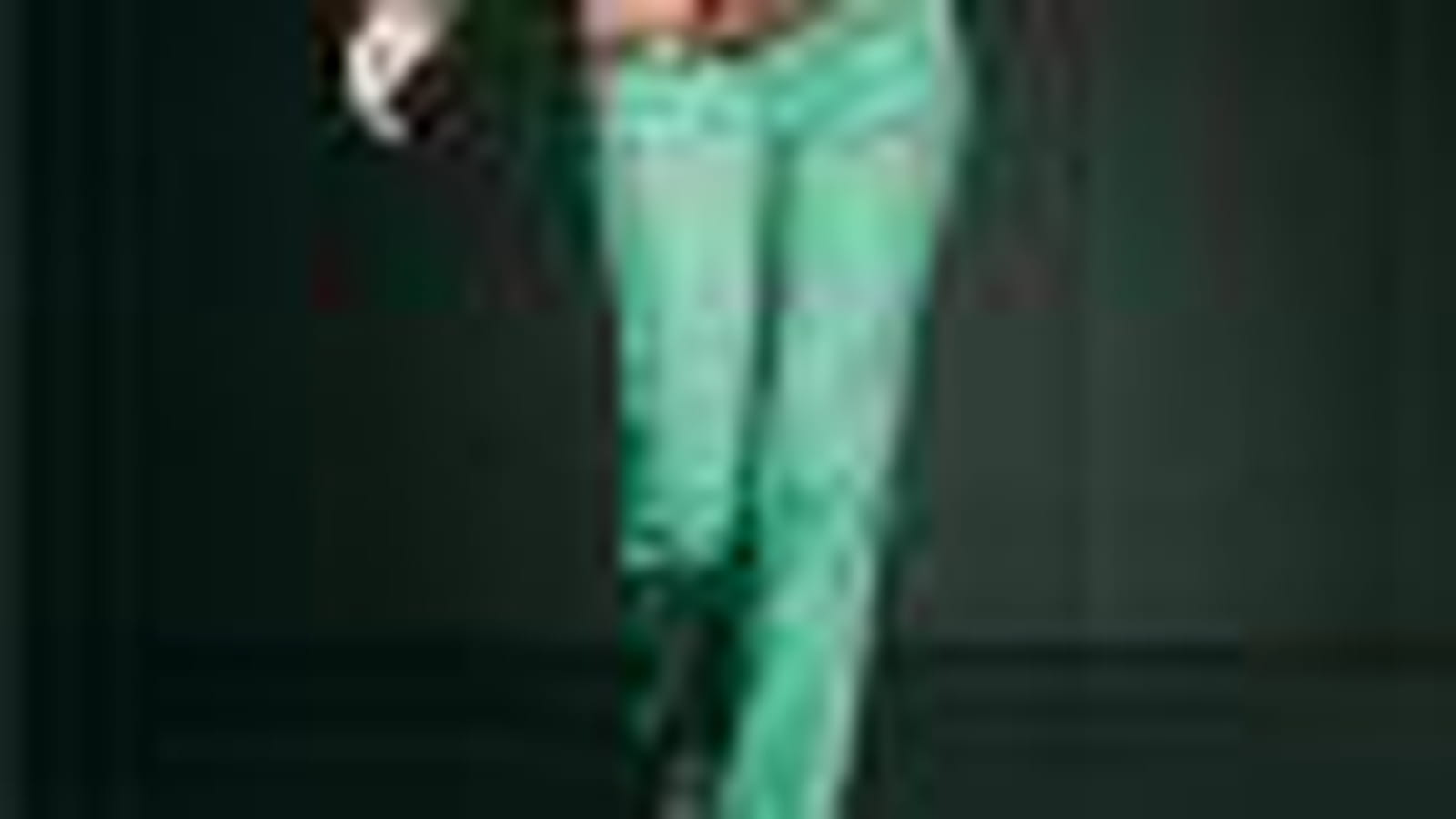 Jean vert de Pepe Jeans