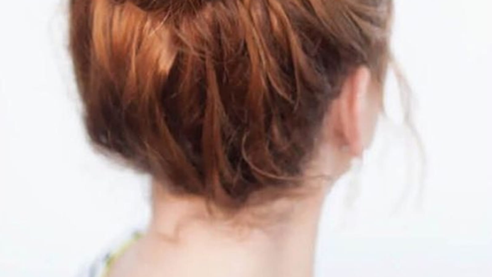 Le bun bouclé