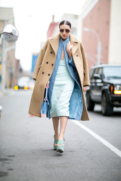 Le maxi manteau beige