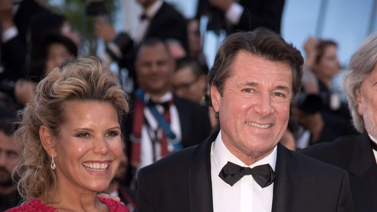 Laura Tenoudji et Christian Estrosi