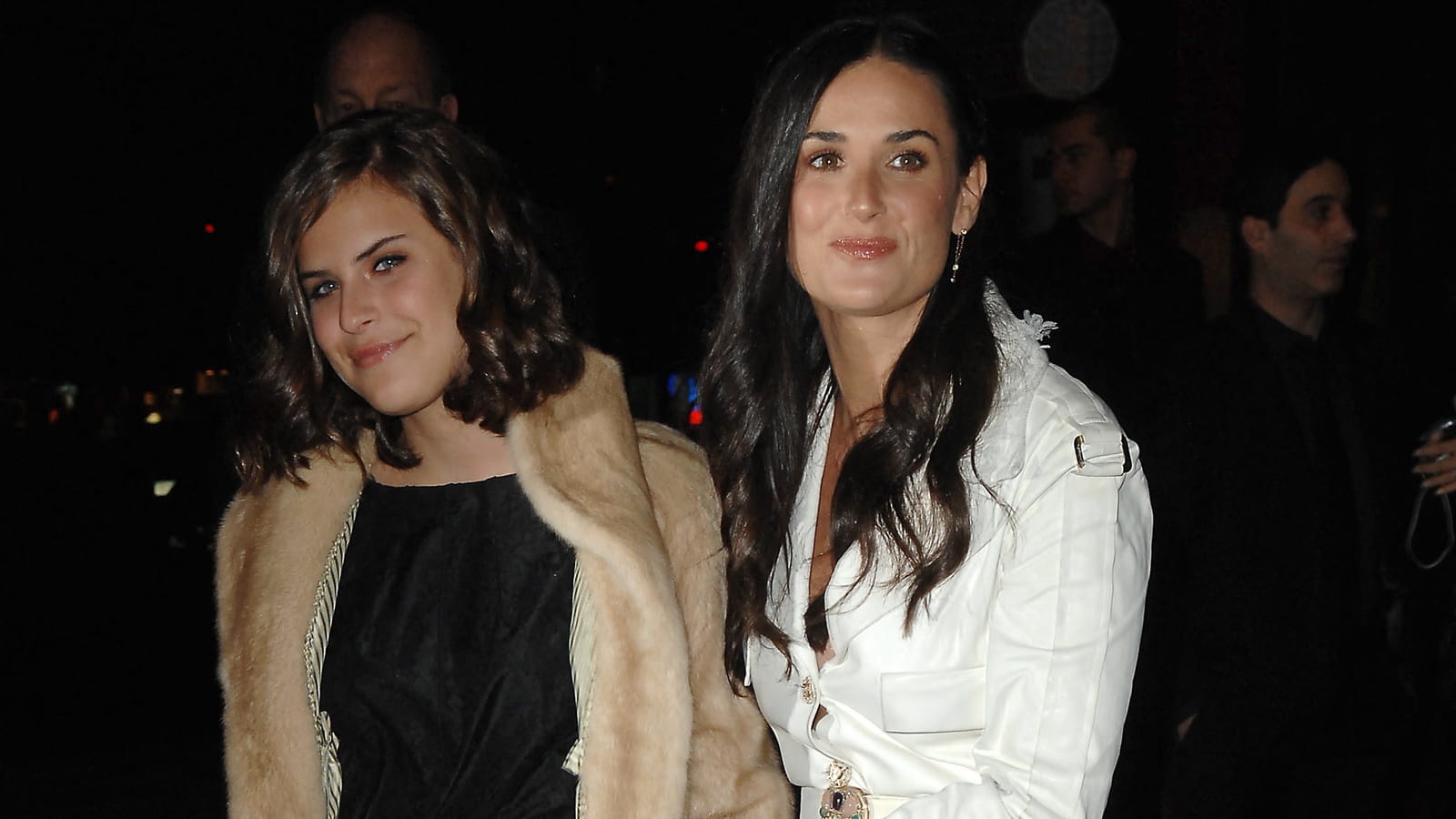 Tallulah Belle Willis et Demi Moore 