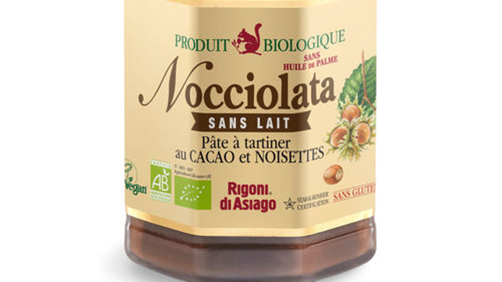 Nocciolata Sans Lait de Rigoni di Asiago